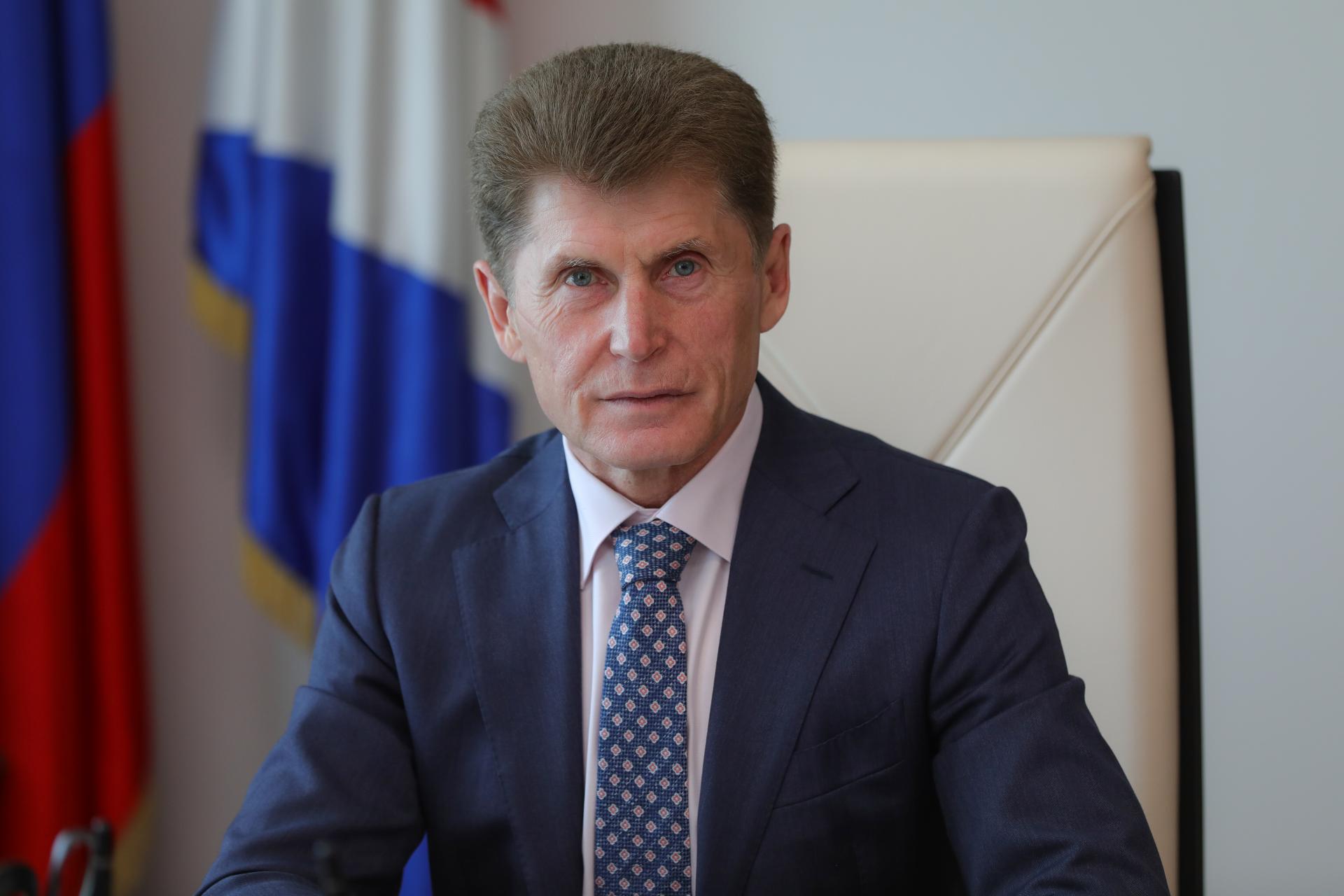 Поздравление Губернатора Приморского края Олега Кожемяко с Днём российского предпринимательства.