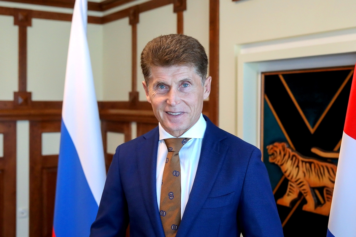 Поздравление Губернатора Приморского края Олега Кожемяко с Днём молодёжи.