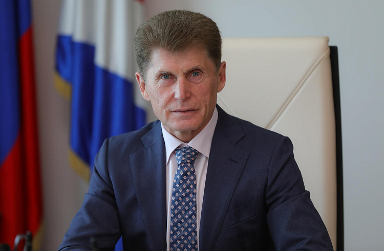 Поздравление Губернатора Приморского края Олега Кожемяко с Днём России.