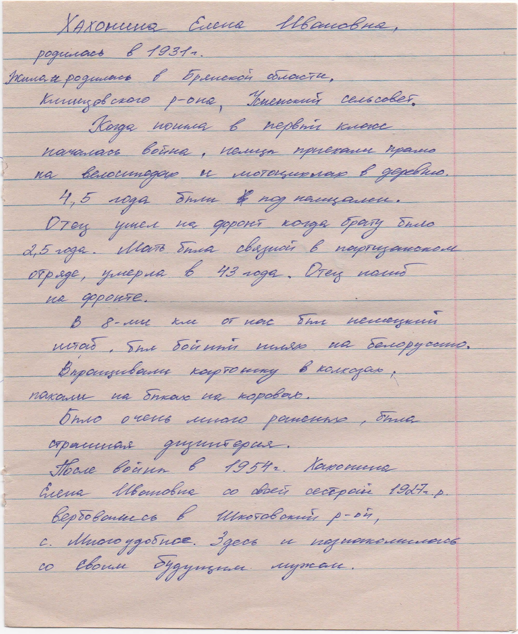 Хахонина Елена Ивановна.